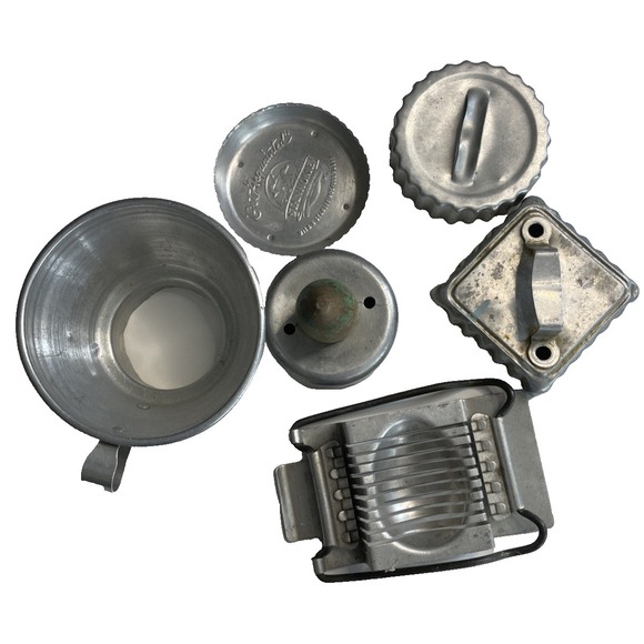 KitchenAid Other - Vintage Aluminum Kitchen Tool Lot Farmhouse Primitive Decor Egg Slicer‎ Cutters